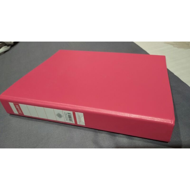 

A4 binder bantex 2 ring pink