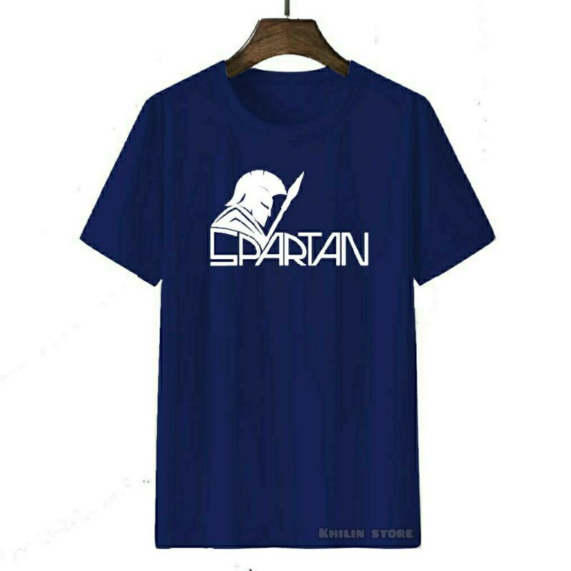 Kaos Spartan pria wanita dewasa premium baju kaos pria wanita distro kaos lengan pendek Spartan cotton combed original