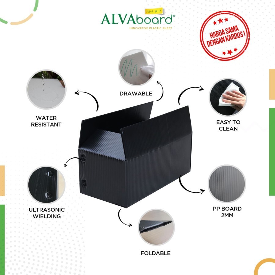 Kardus Packing Polos Alvaboard 60x40x30-2