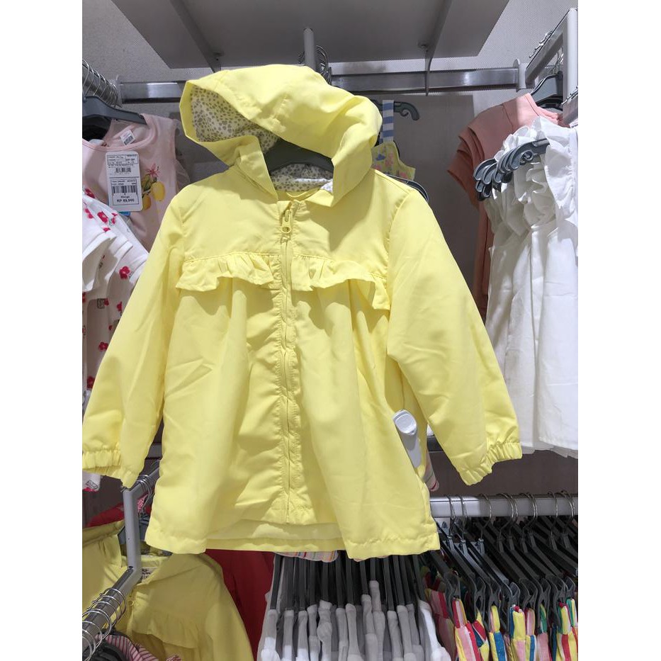LC Waikiki PROMO Jaket Bayi dan Anak perempuan warma kuning