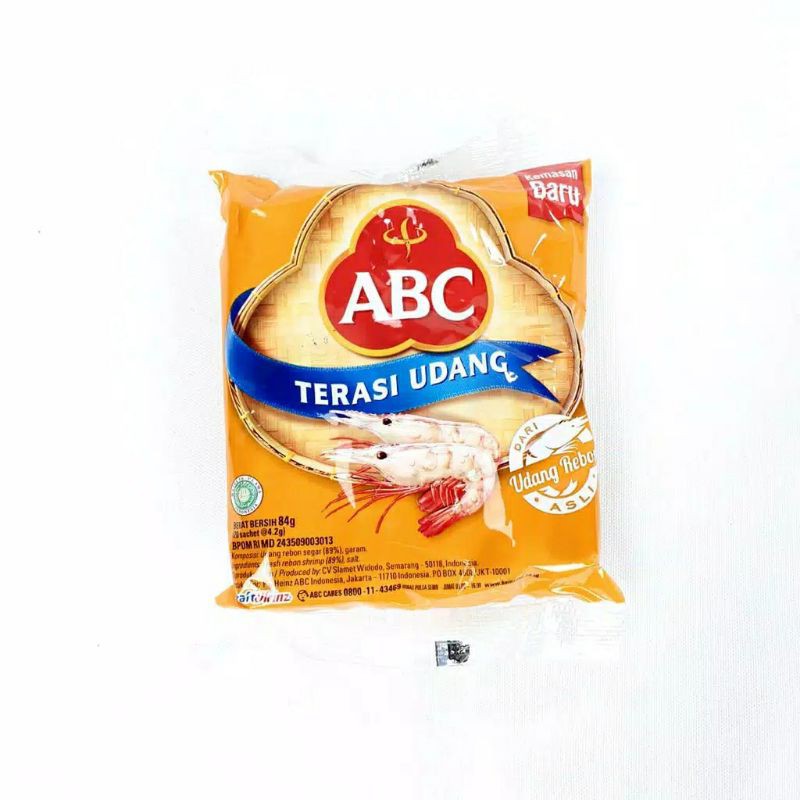 

ABC Terasi Udang Sachet 20 X 3,8 Gr