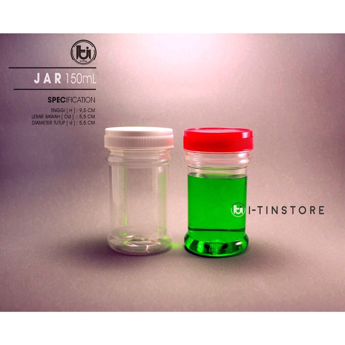 

Sambal-Aneka- Botol Sambal Plastik Pet Jar 150Ml - Putih -Aneka-Sambal.