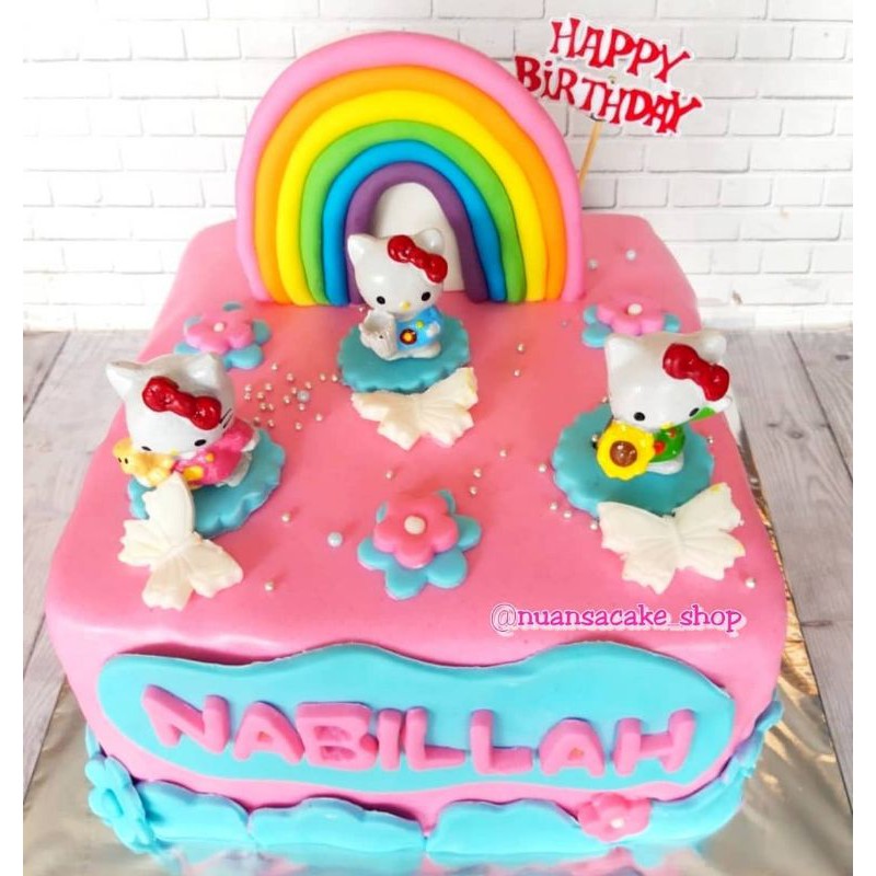 KUE ULANG TAHUN HELLO KITTY / KUE TART / BLACKFOREST /CAKE ULTAH