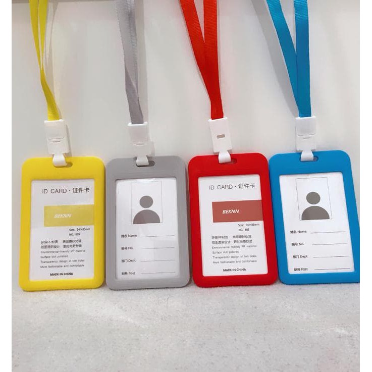 

Card Holder / Name Tag Colour / Kartu Casing ID Card / Tanda Pengenal