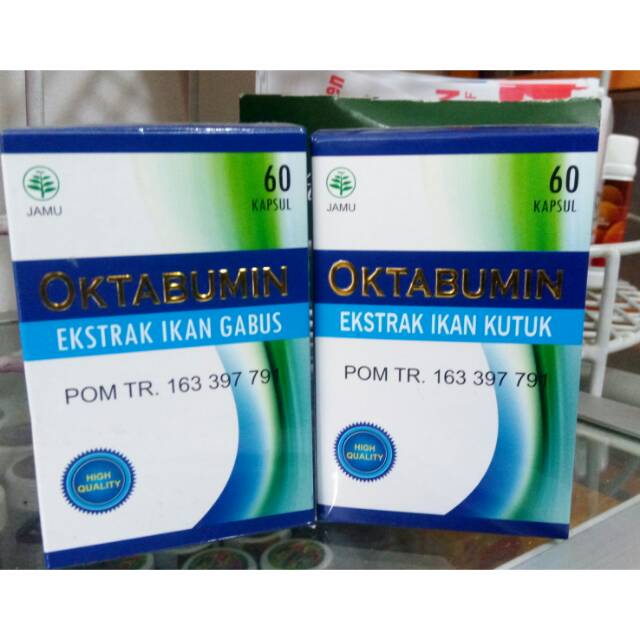 

OKTABUMIN Kapsul Extrak Ikan Gabus 60kpsl