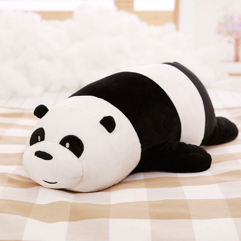 Bare We Bears Bantal Kartun Beruang Grizzly Bear Panda Boneka Lembut Plush Boneka Mainan