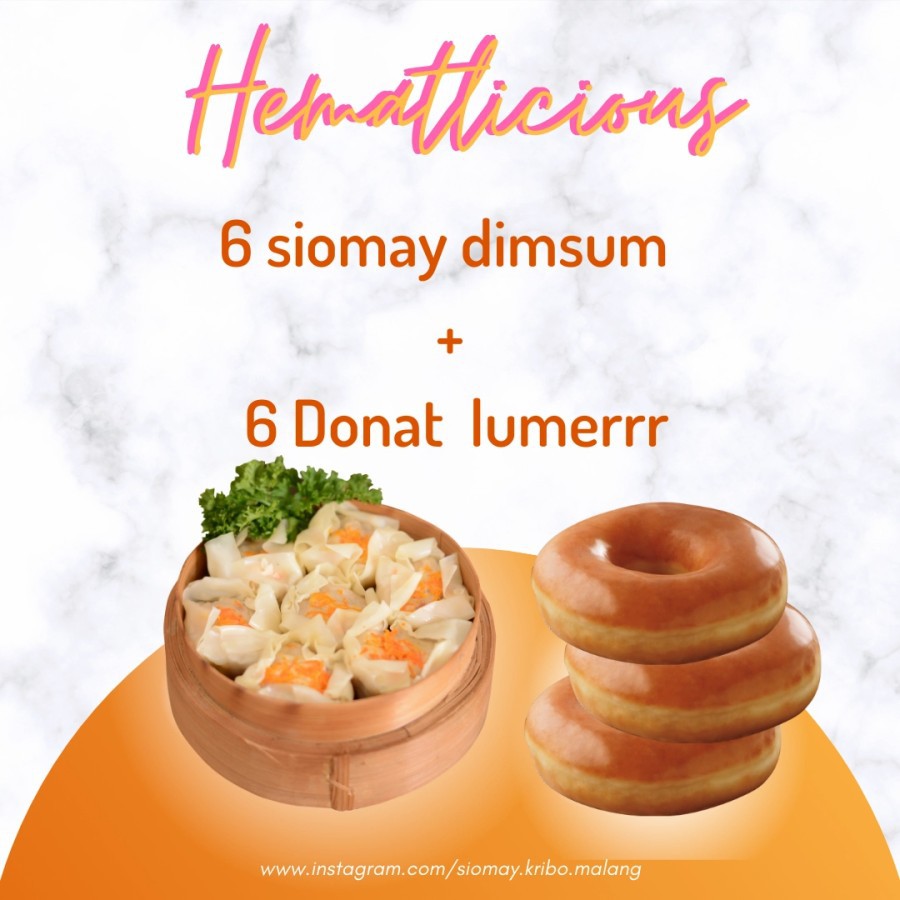 

Siomay Dimsum Ayam + Donat Isi Coklat Lumer (Best Seller)