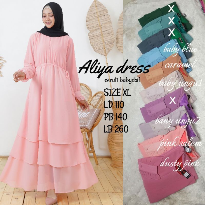GAMIS CERUTI BABYDOLL / GAMIS CERUTI SUSUN / GAMIS ORIGINAL