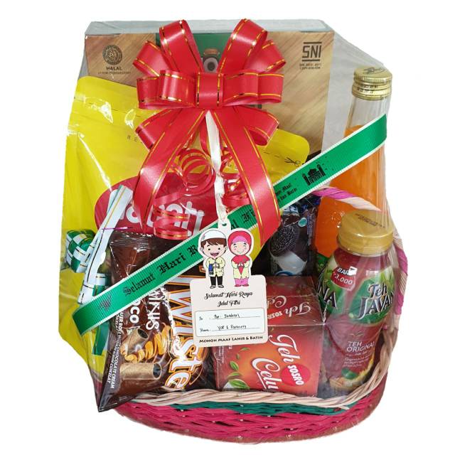 

Parcel Lebaran Idul Fitri / Natal / Tahun Baru / Imlek / Seserahan Lamaran / Hantaran / Hadiah /Gift