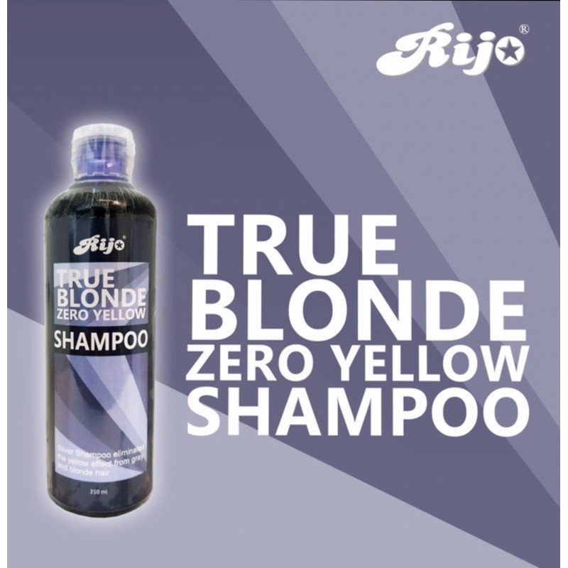 Shampoo silver anti yellow Rijo/ silver shampoo Rijo anti yellow