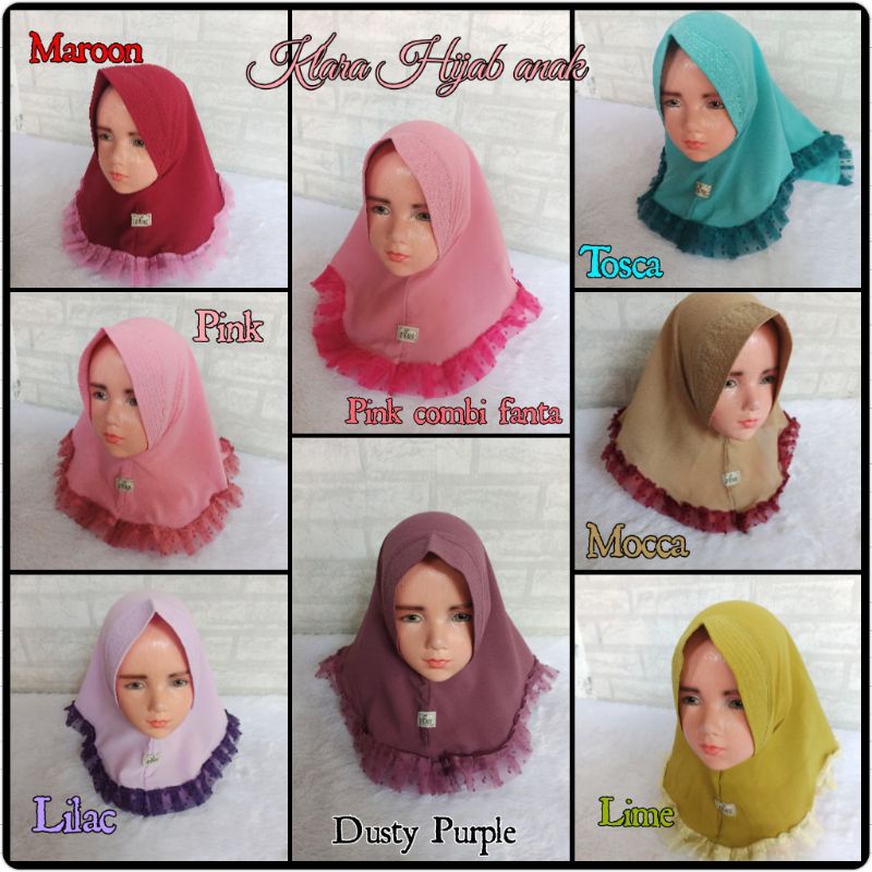 Kalia Hijab Instan Anak Bayi Ori Termurah