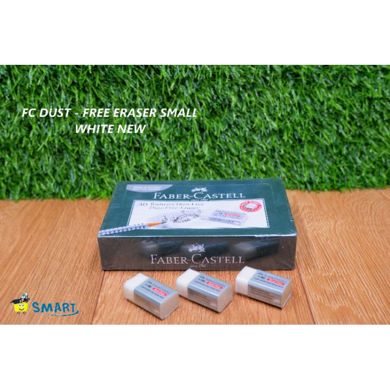 

FABER CASTELL DUST - FREE ERASER SMALL WHITE NEW