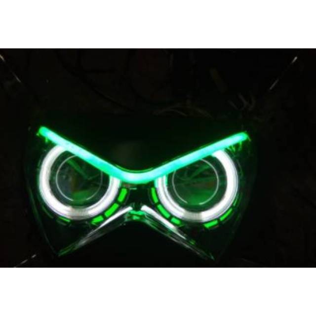 PROJIE BILED AES WST MOTOR NINJA Z250 PAKET Reflektor Headlamp Kawasaki Z250