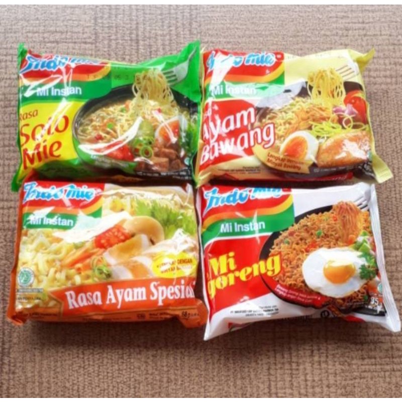 

Indomie kuah/Mie instan kuah