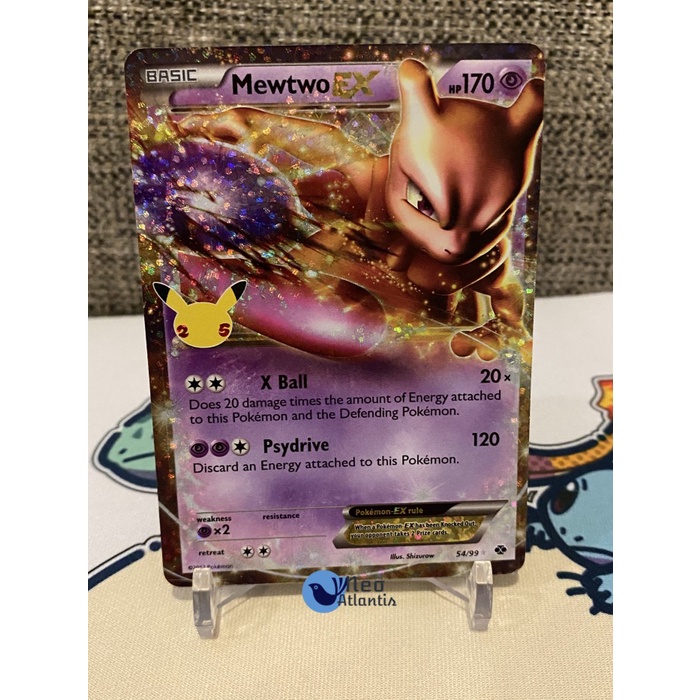 Pokemon TCG English Mewtwo EX (Classic Collection) Celebrations