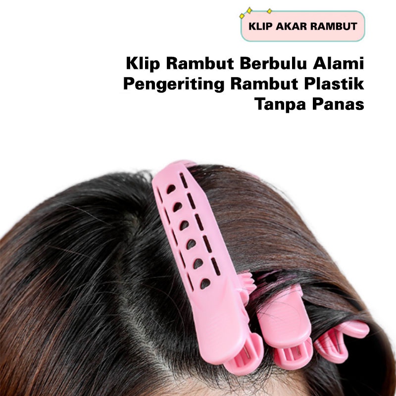Roll Rambut Jepit Korea Perempuan Aksesoris Rambut Jepit Poni untuk Anak dan Dewasa fashion korea kualitas Import AK130