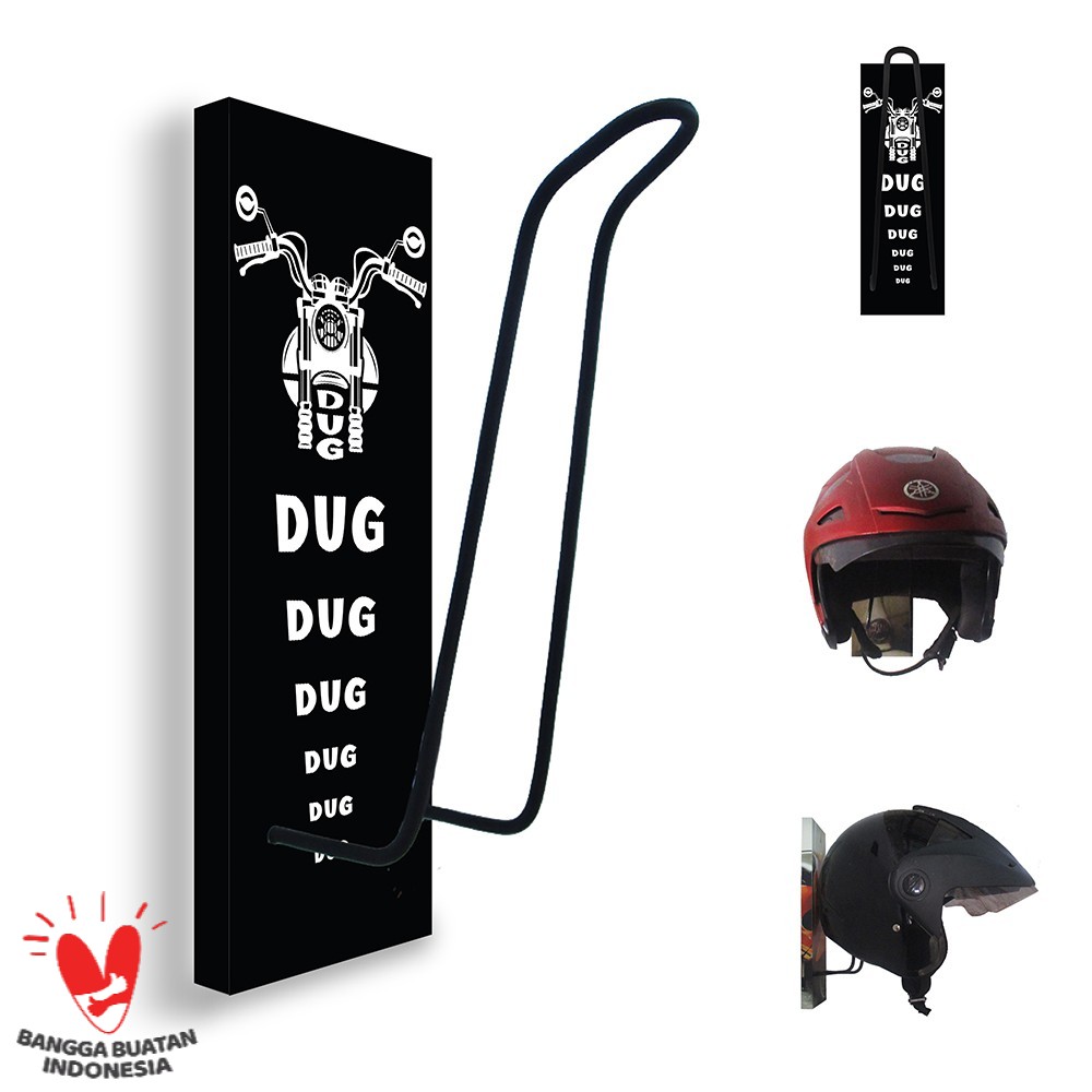 GANTUNGAN HELM - TEMPAT HELM - RAK HELM MOTOR ROYAL ENFIELD 111