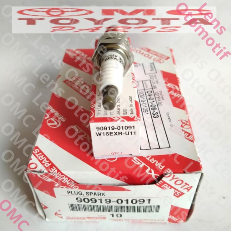 (100% ORIGINAL EM ) Busi Plug Denso Original Kijang Kapsul Efi CC 1800 90080-91236 Bagus