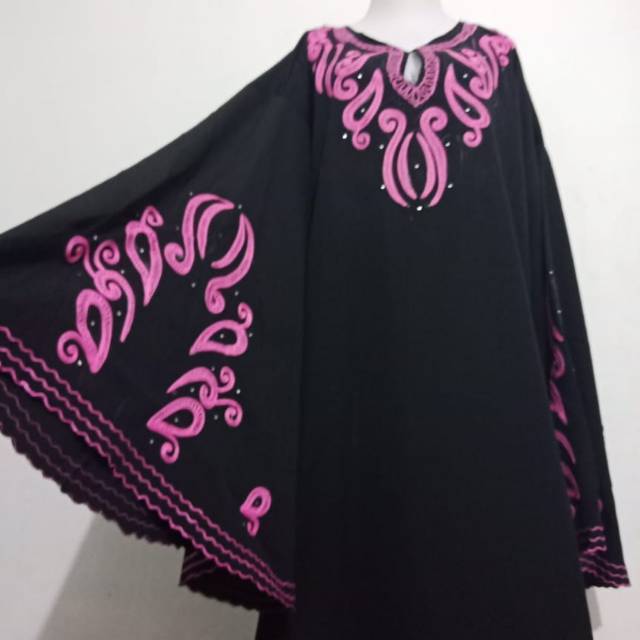 Abaya sholat arab lengan payung L