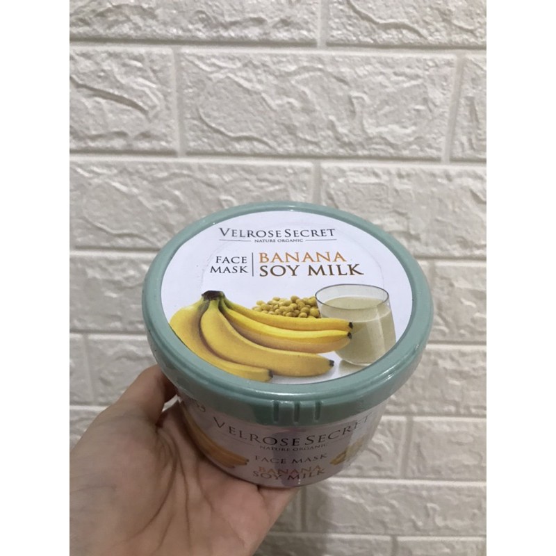 MASKER VELROSE SECRET BANANA SOY MILK