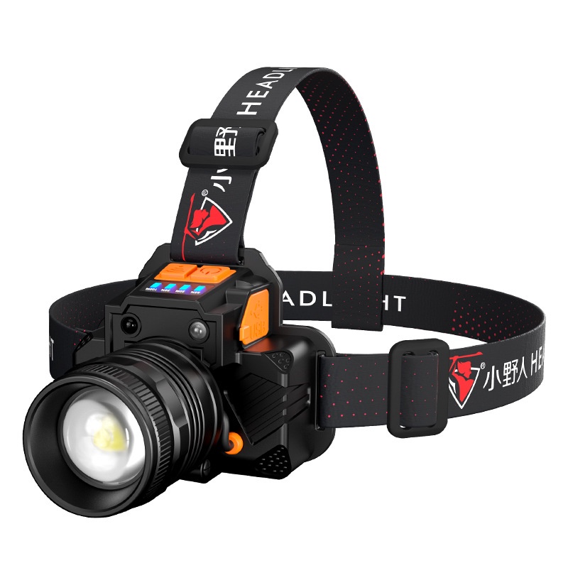 Multifungsi Torch T8 Waterproof USB Rechargeable Outdoor LED Headlight dengan 3 Mode dan Ikat Kepala yang Dapat Disesuaikan dengan Zoom