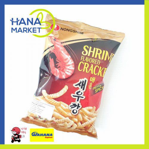 

NONGSHIM SHRIMP CRACKERS SPICY 75GR / HANA MARKET