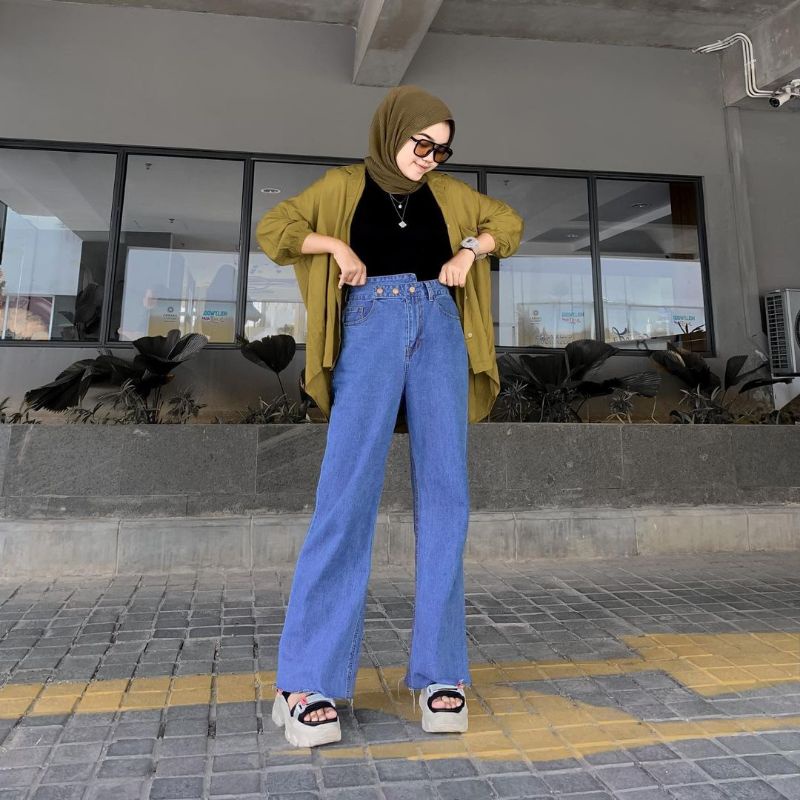 Celana Cullote Filliya - Celana Cullote Aletha Terbaru - Size 27-34