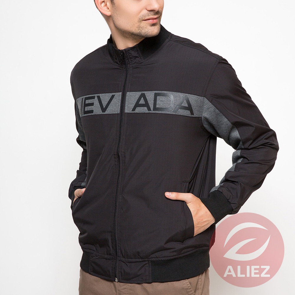 Nevada Jaket Pria Andras - Hitam