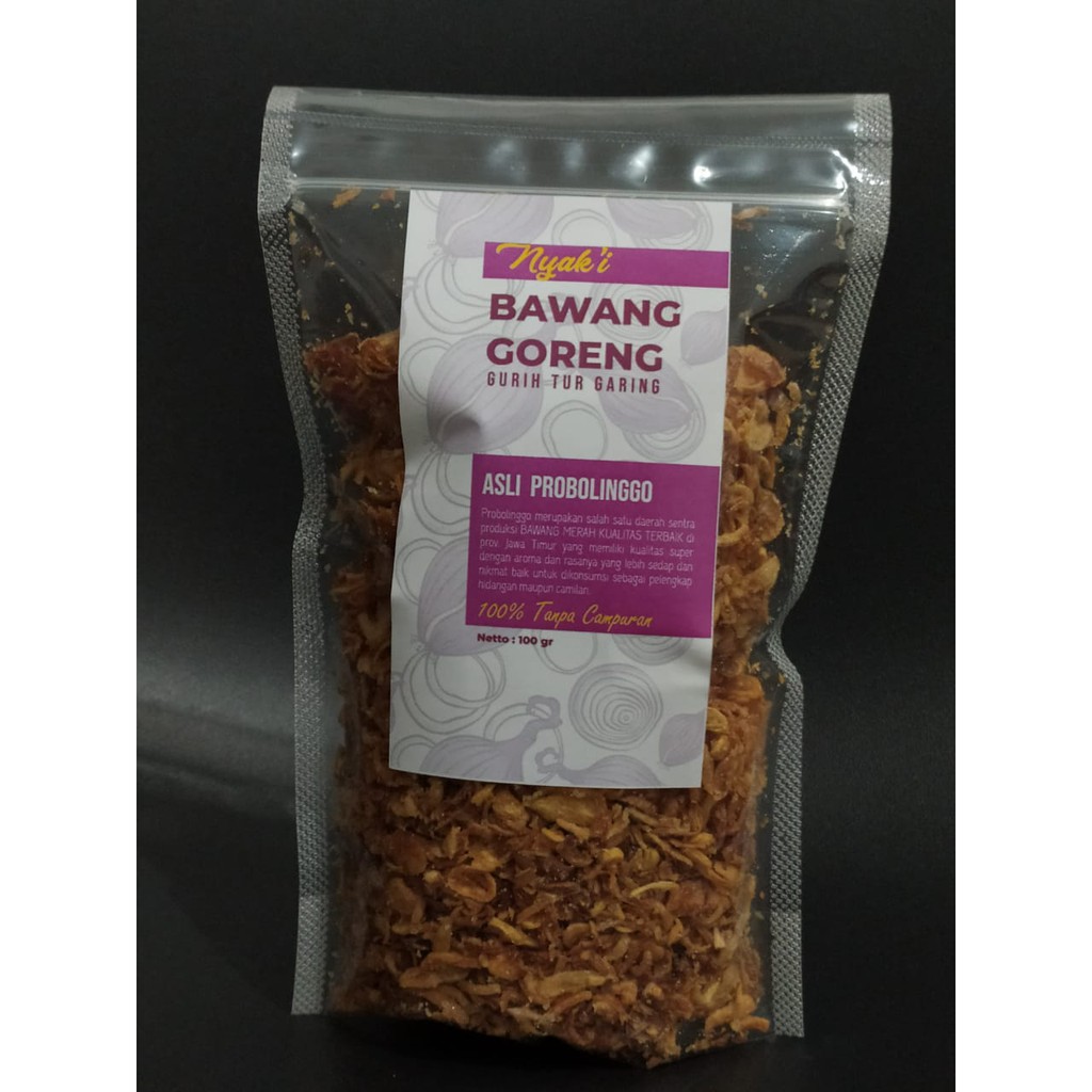 

Bawang Goreng Probolinggo / Bawang Goreng Tanpa Tepung