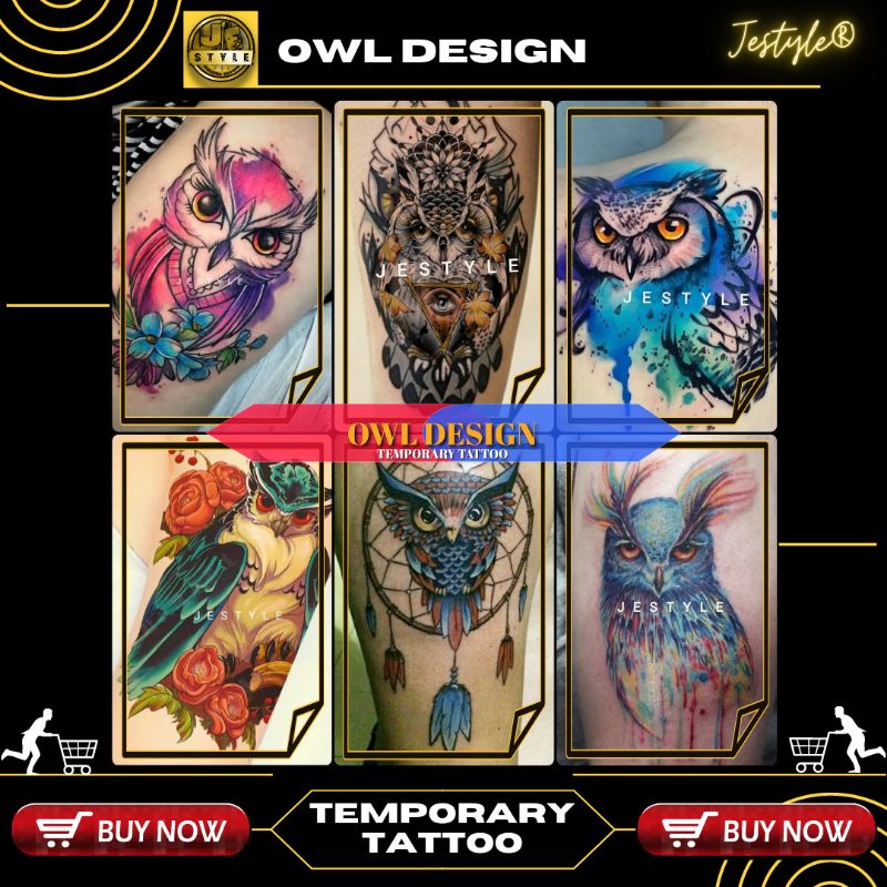 68 Koleksi Gambar Sketsa Tato Burung Hantu Gratis Terbaru