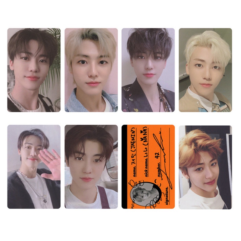 8pcs / Set Kartu Foto Kpop Nct Dream JAEMIN Kecil Untuk Fans