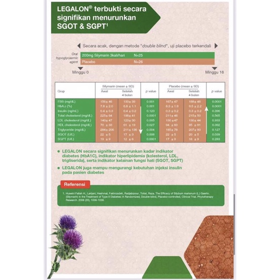 Legalon box 30 kapsul ( menjaga kesehatan fungsi hati )