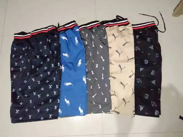 Celana Kolor motif jova twill/katun Stretch