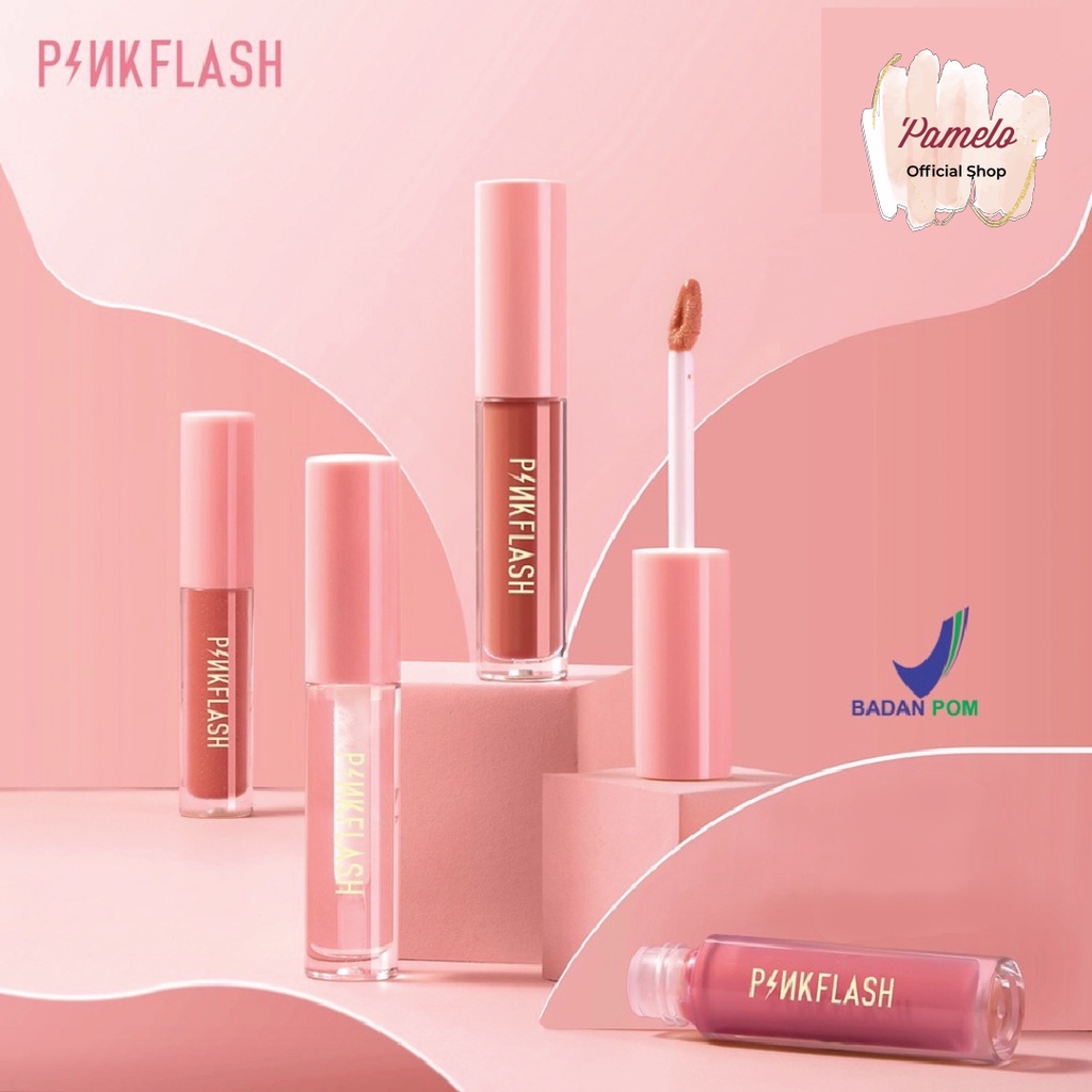 ❤️ Pamelo ❤️ PINKFLASH Lasting Matte Lip Cream PF-L01 - PinkFlash Lipstick