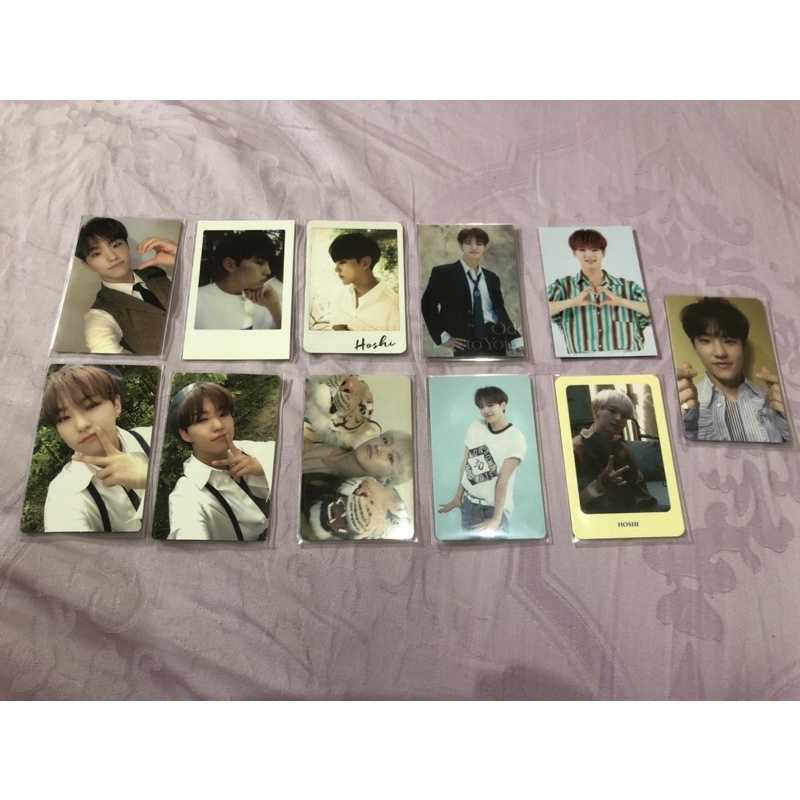 SEVENTEEN HOSHI PC SET (HOSHI BERET SET, SG2020, etc.)