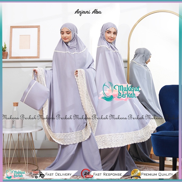 Pusat Mukena Berkah Mukena Anjani Model Renda