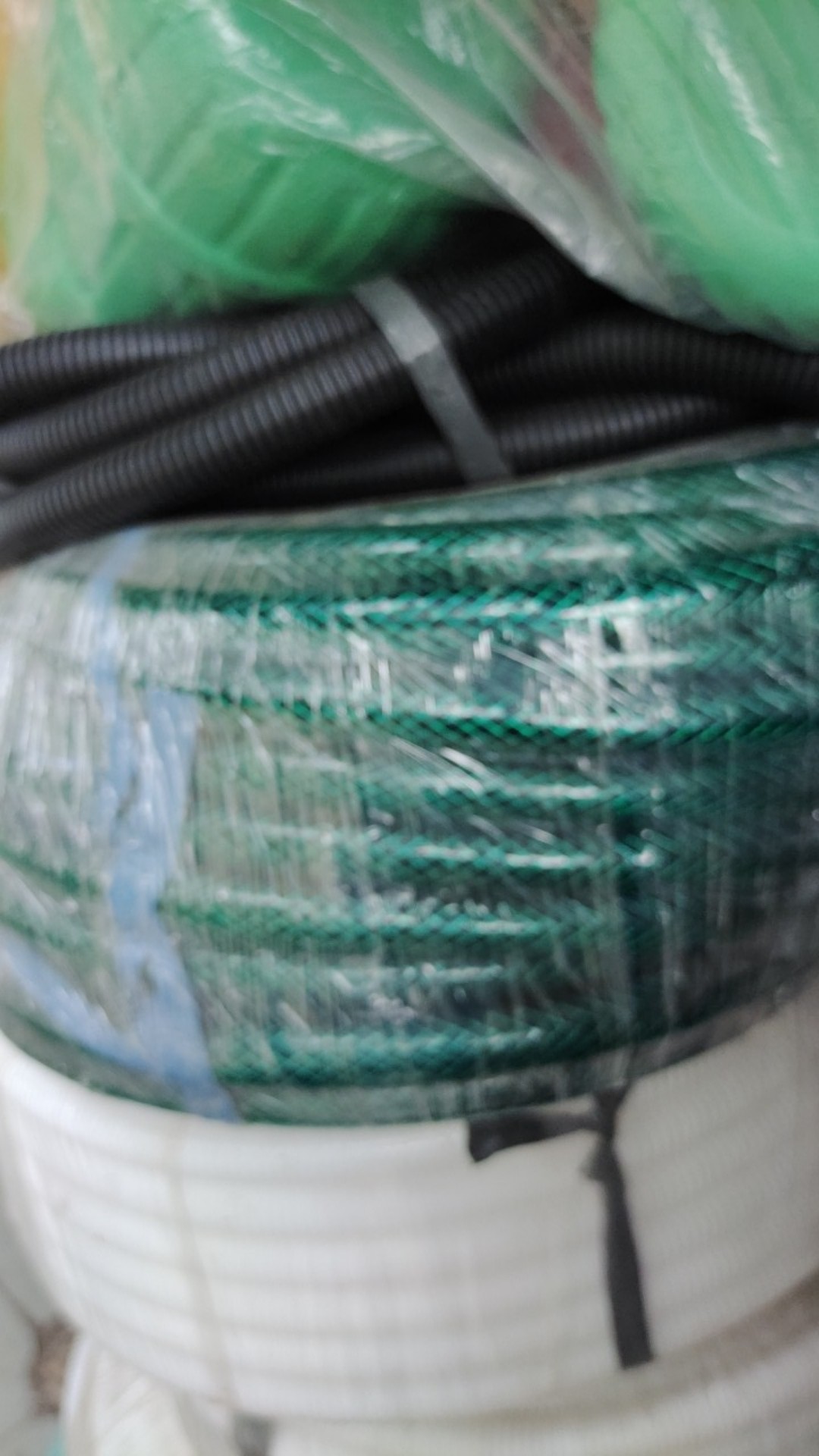 Selang Air Benang Hijau Rhinoceros 5/8 50meter Selang Air Taman Selang Air Elastis