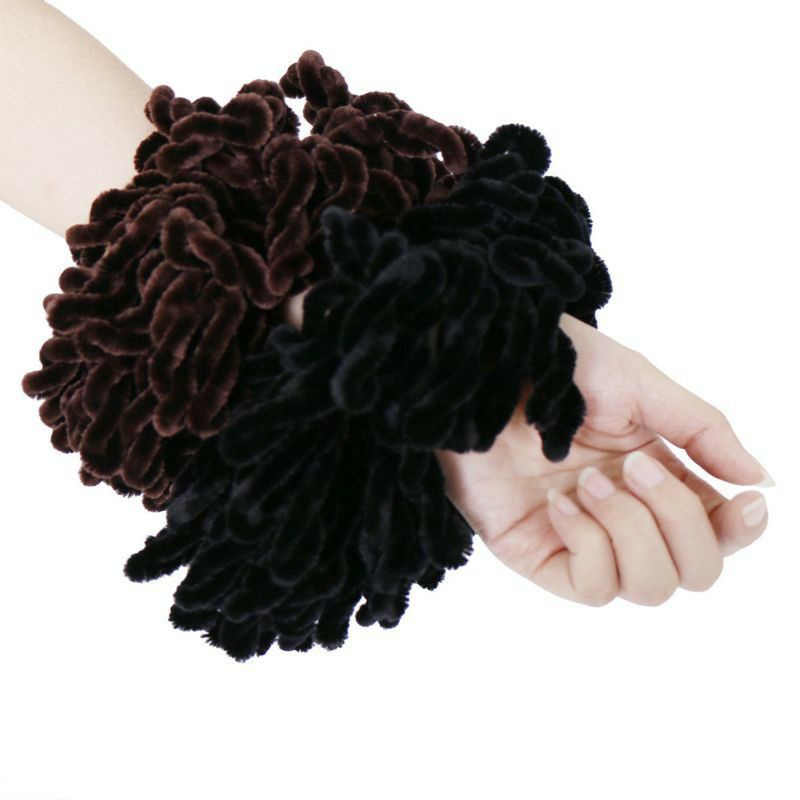 Ikat Rambut Scrunchie Kunciran Ubur-Ubur Ukuran JUMBO 100 JUNTAI /  Cendol / Cepolan Hijab