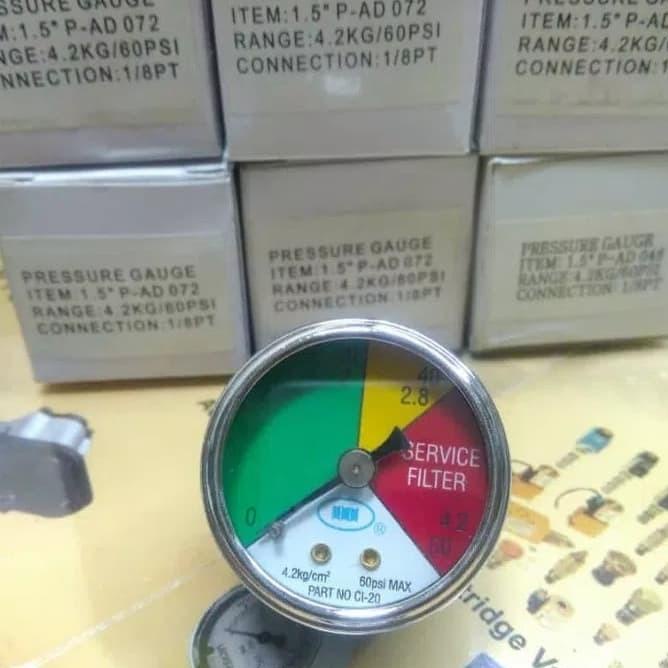 Pressure Gauge Filter Hydraulic Int