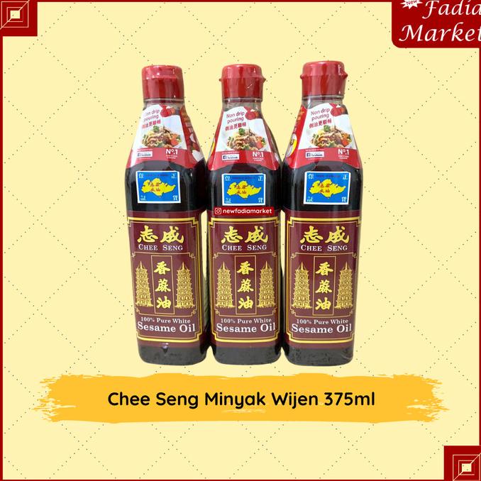

BISA COD Minyak Wijen Pagoda Chee Seng Sesame Oil 375ml MURAH
