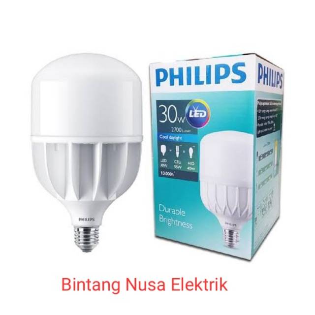 Lampu LED T-Force Philips 30 Watt