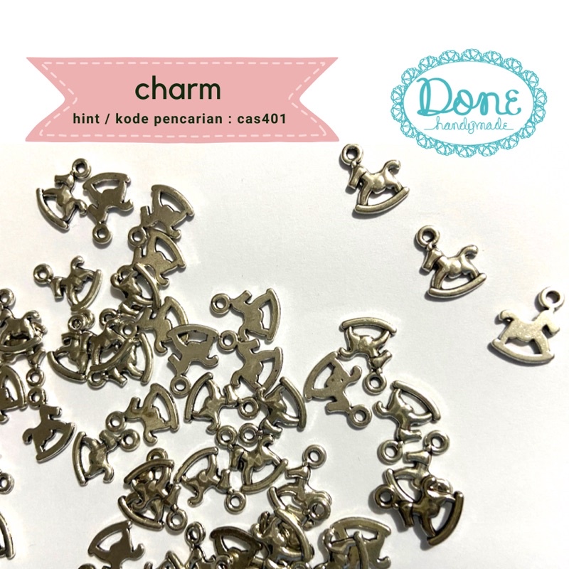 Done handymade charm carousel bandul liontin carouse kuda cas401