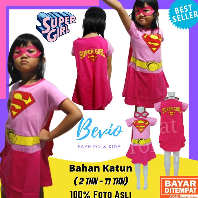 Kostum Anak Supergirl