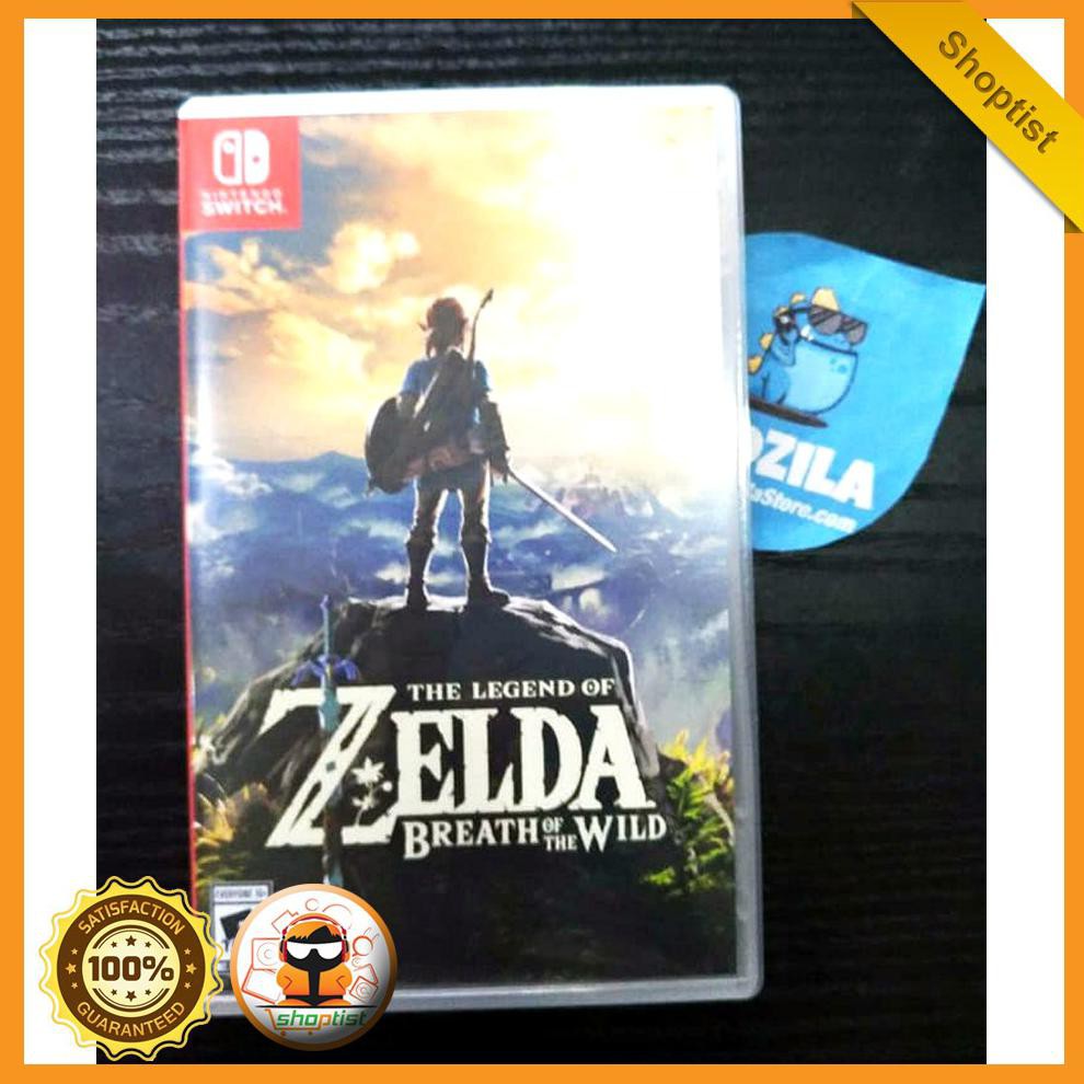 Kaset Nintendo Switch Legend Of Zelda Botw Reg Usa Bekas Second Mulus SPTB154
