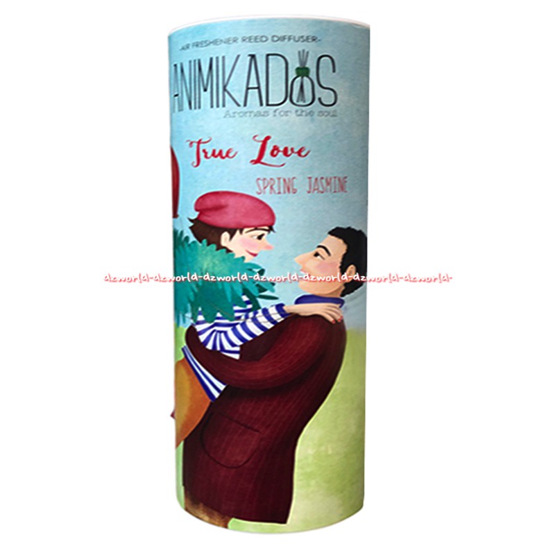 Animikados Reed Diffuser 100ml Pewangi Ruangan Model Stik Red Berries Cold Water Spring Jasmine Musk Flower Kemasan Unik Anni mikados Difuser Stick