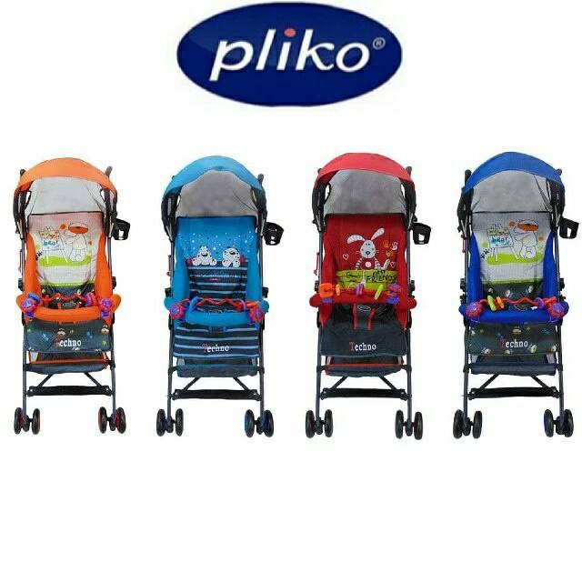 stroller pliko techno