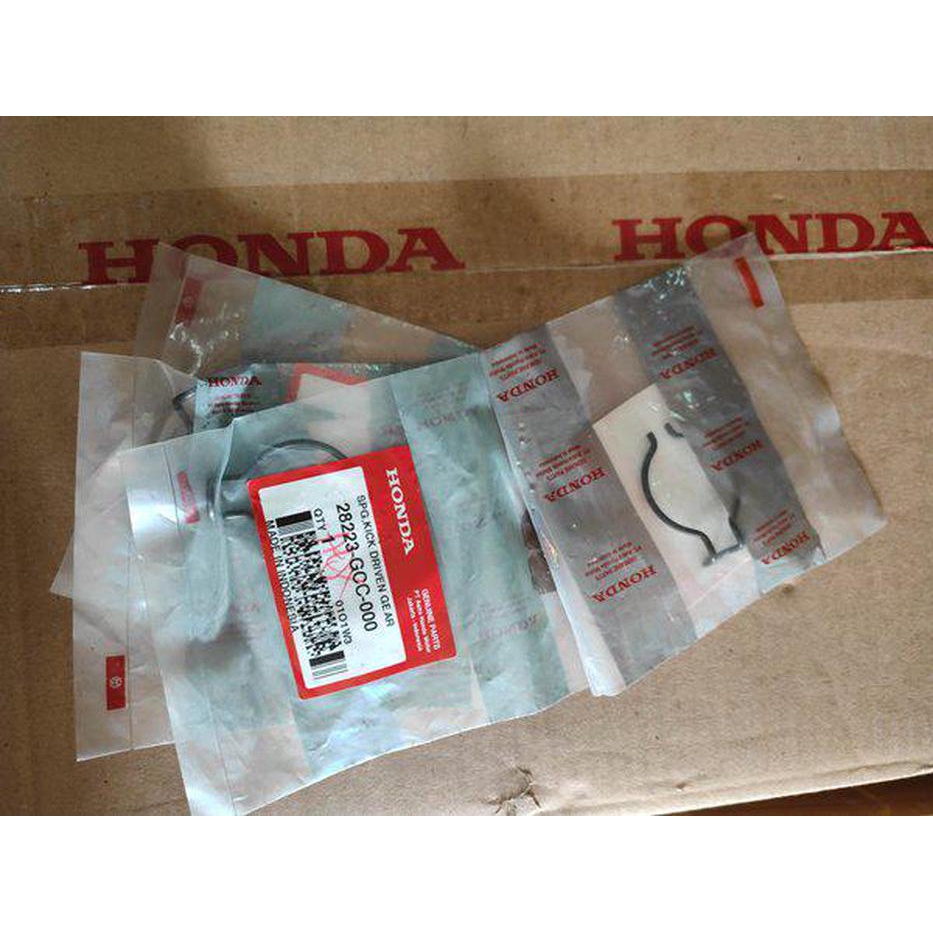 per engkol kick driven gear spring beat scoopy spacy vario karburator ori