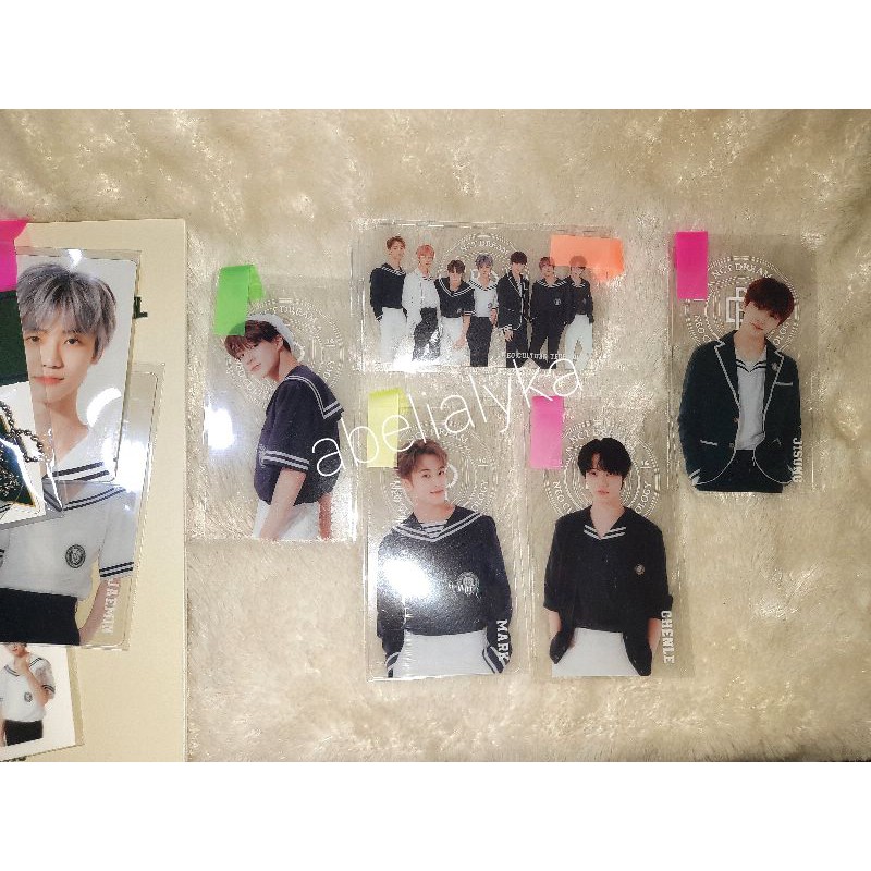 (READY STOCK) CLEAR BOOKMARK BACK TO SCHOOL KIT 2021 NCT DREAM