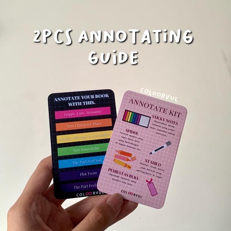 

qp✰Ready Stok✶ [BISA COD][BACA DESKRIPSI] Annotating Kit / Perlengkapan Untuk Mencatat W54