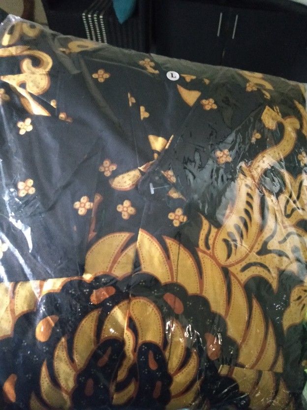 Nashimie Batik Couple Sarimbit 2499 Sania Ruffle Kebaya Modern Batik Modern Kekinian Motif Manggar